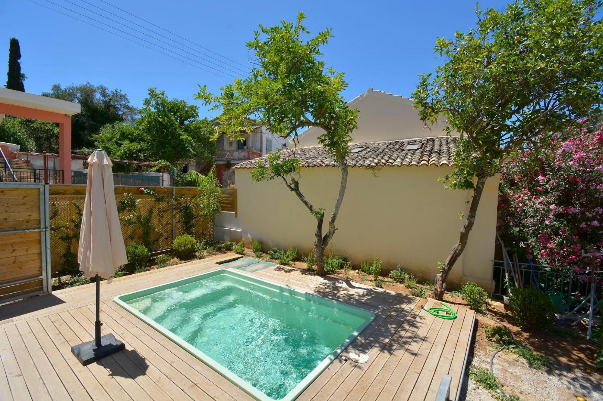Villa Papaspiros Kouramádes Buitenkant foto