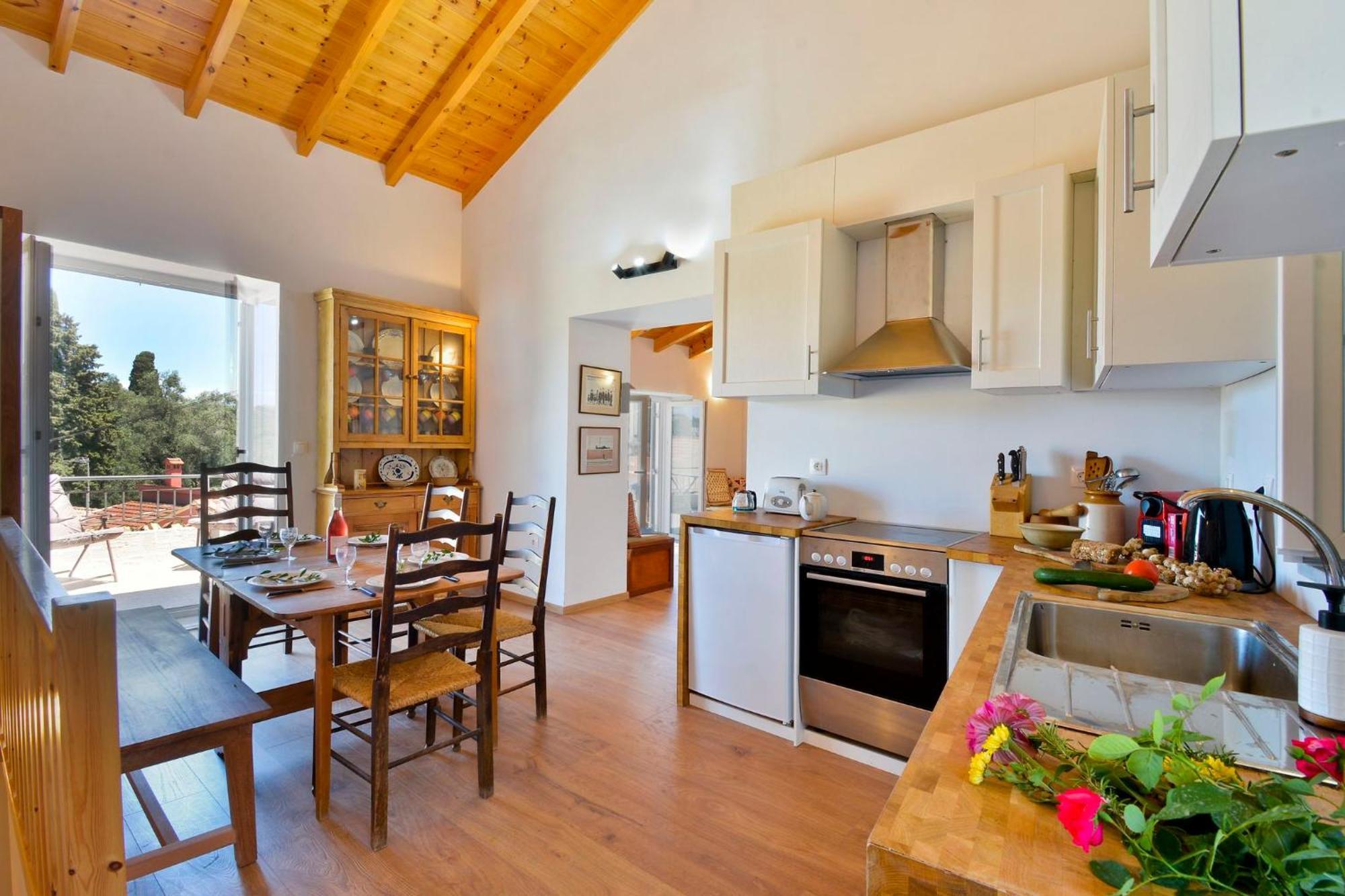Villa Papaspiros Kouramádes Buitenkant foto